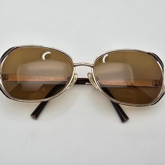 *SOLD*Juicy Couture Sydney 2/S 0CY2YY Gold Brown Sunglasses FRAME ONLY 56-15-120 - Picture 10 of 12